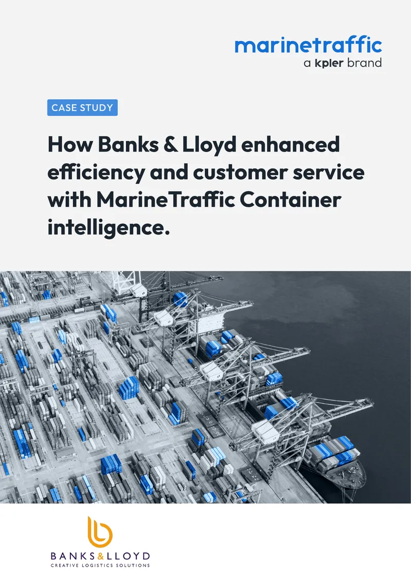 Banks & Lloyd Case Study on MarineTraffic Integration