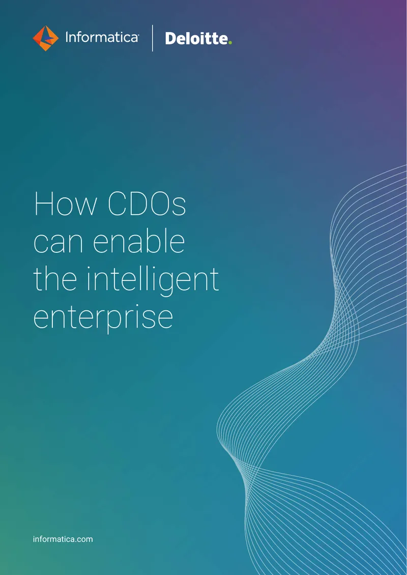 Role of Chief Data Officers in Intelligent Enterprises