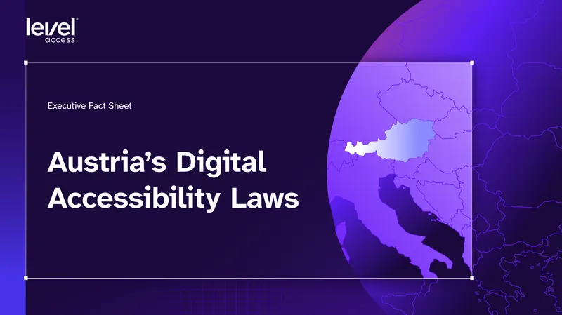 Austria's Digital Accessibility Laws Executive Fact Sheet