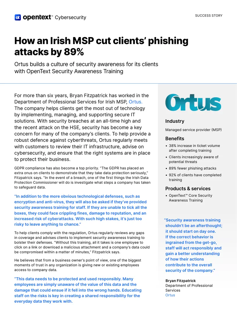 Impact of Security Awareness Training on Phishing Attacks