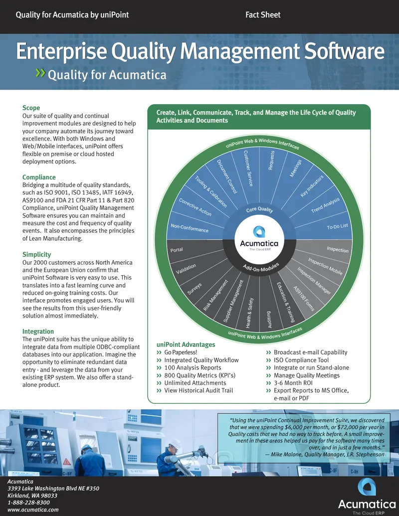 Enterprise Quality Management Software Overview