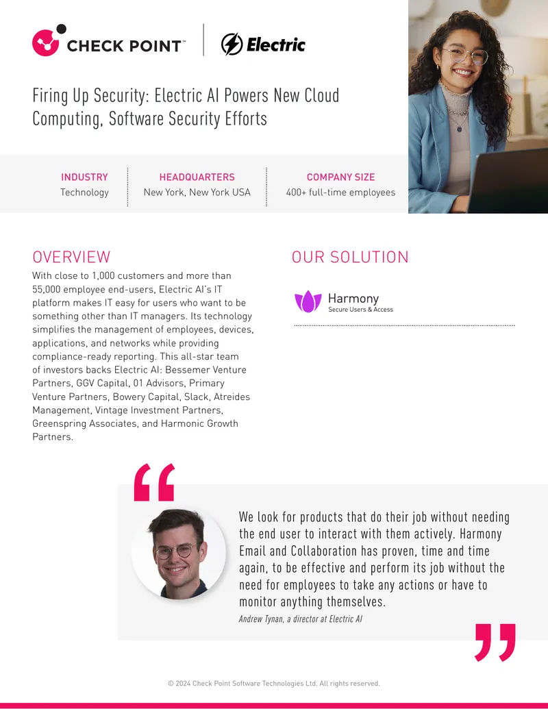 Electric AI Security Solutions Case Study