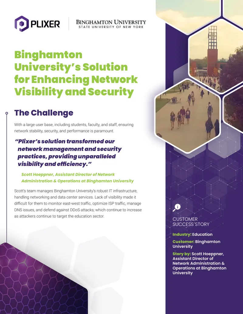 Binghamton University Network Management Case Study