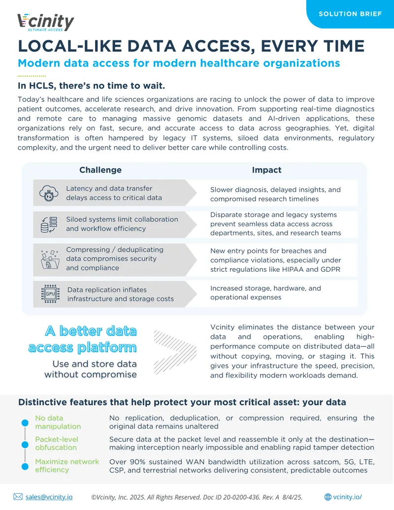 Modern Data Access Solutions for Healthcare Organizations