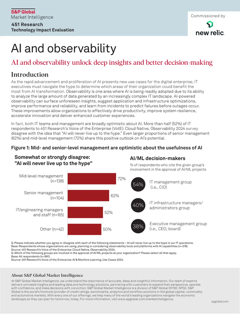 AI-Powered Observability in IT Operations