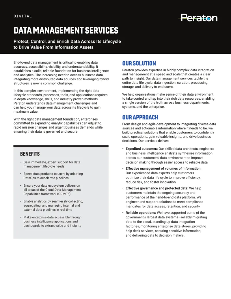 Comprehensive Data Management and Business Intelligence Solutions