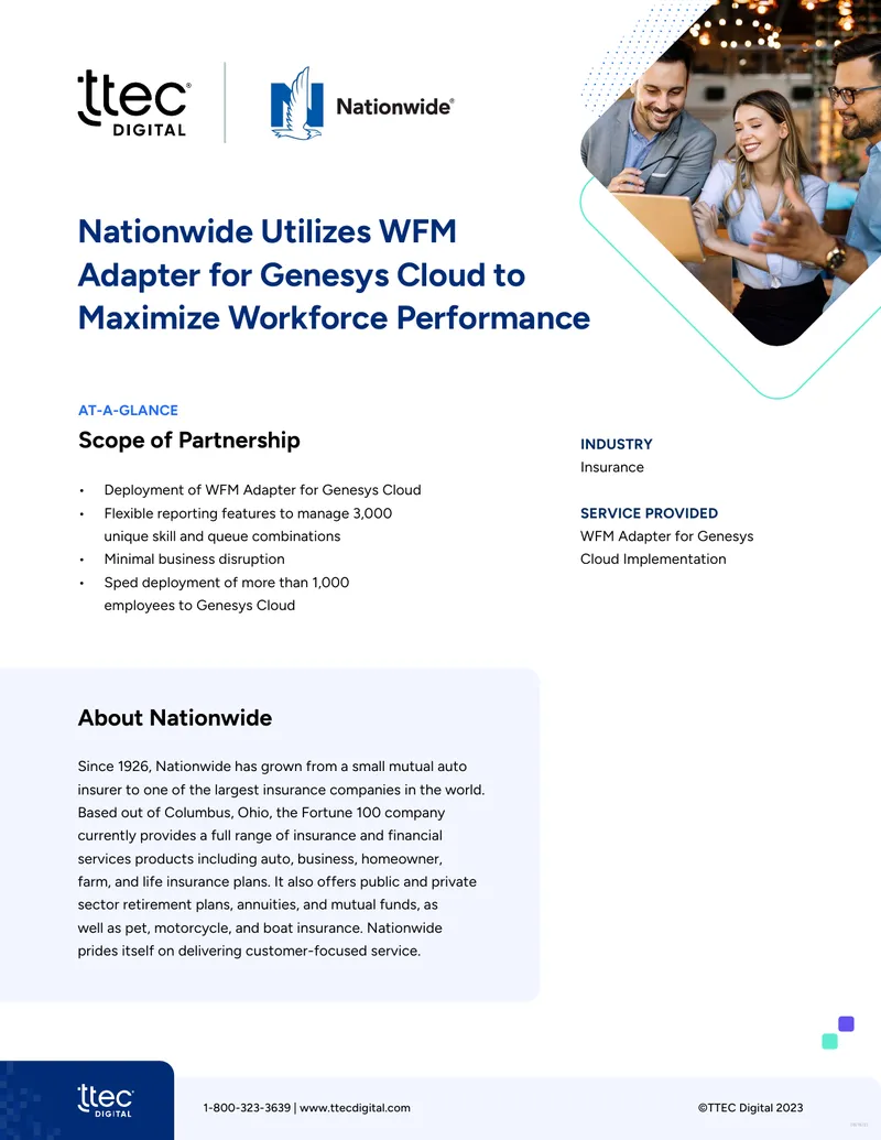 Nationwide Workforce Management Adapter Implementation