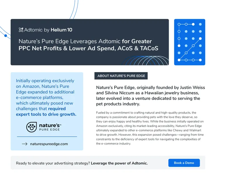 Nature’s Pure Edge Adtomic Implementation Case Study