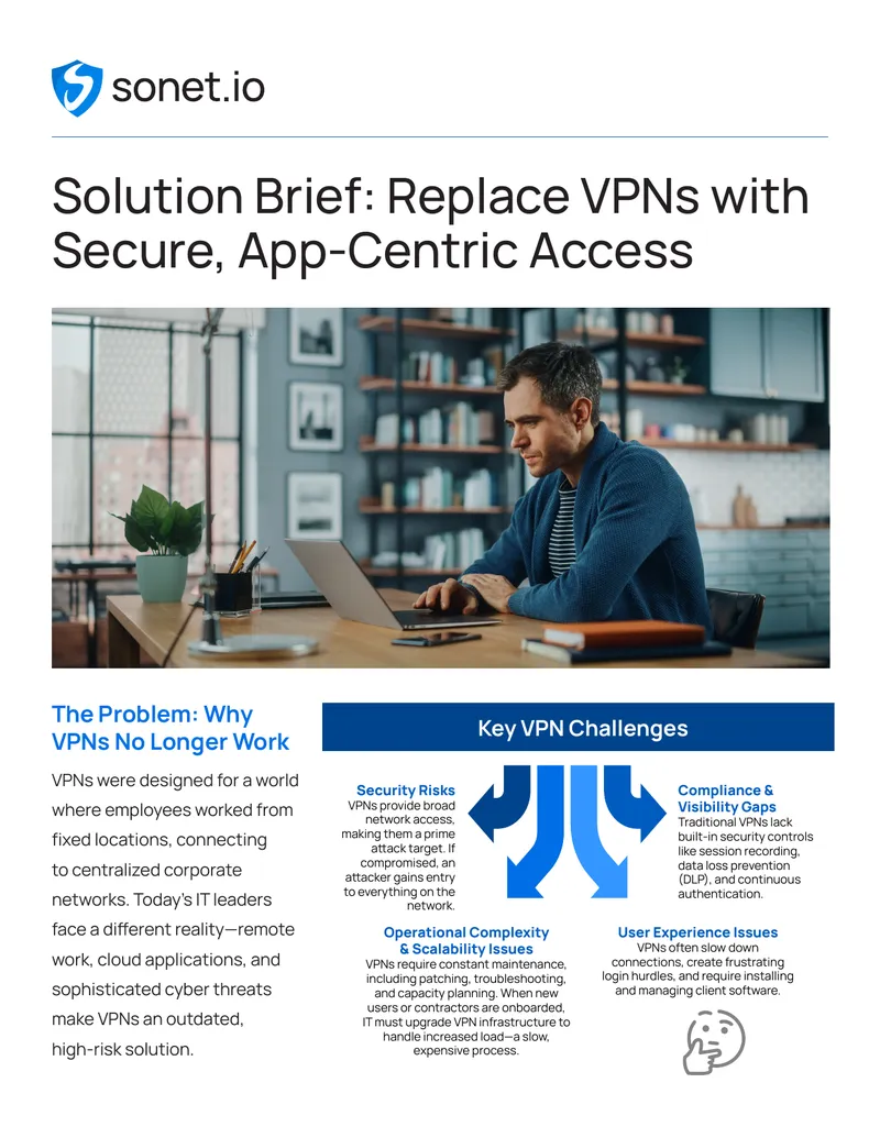 Secure, App-Centric Access Solution Brief