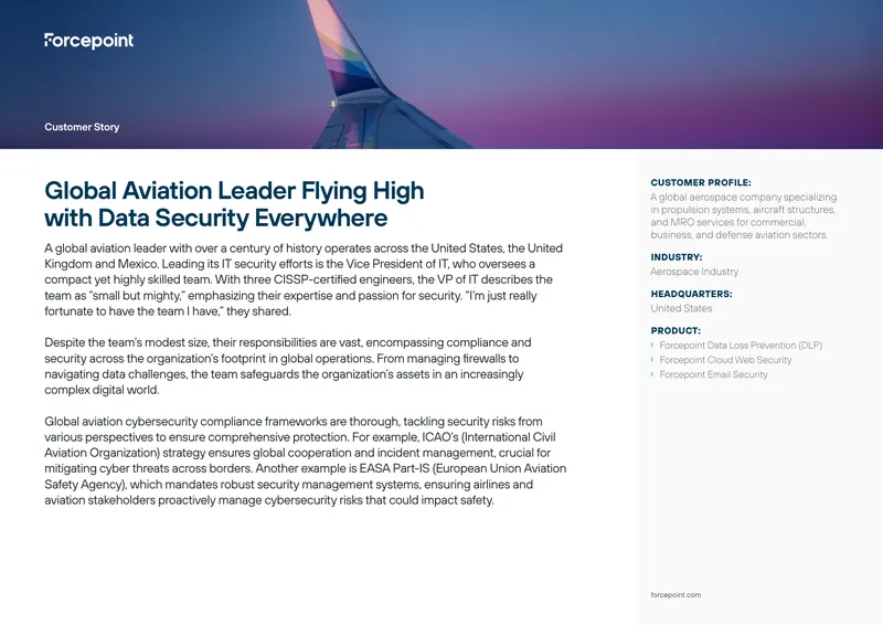 A Global Aviation Leader’s Approach to IT Security