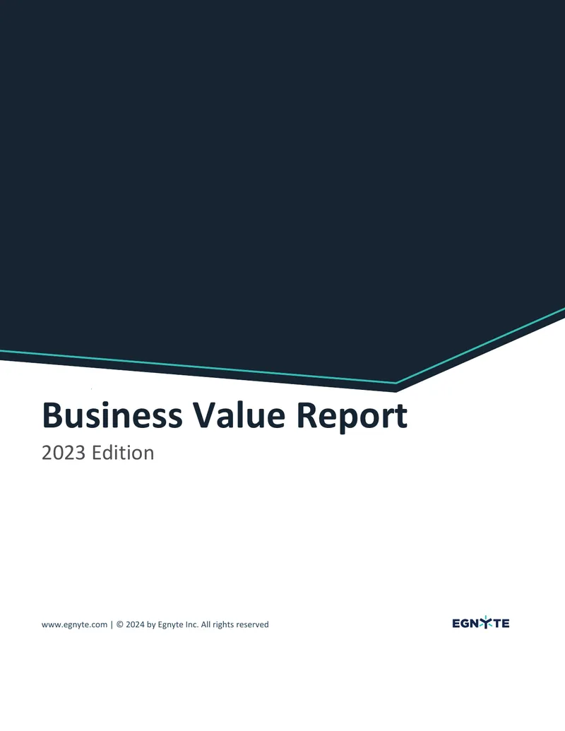 Business Value Report 2023 Edition
