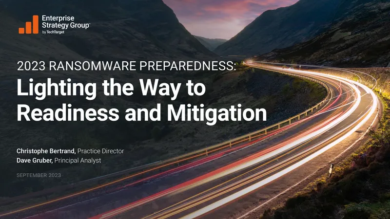 2023 Ransomware Preparedness Study