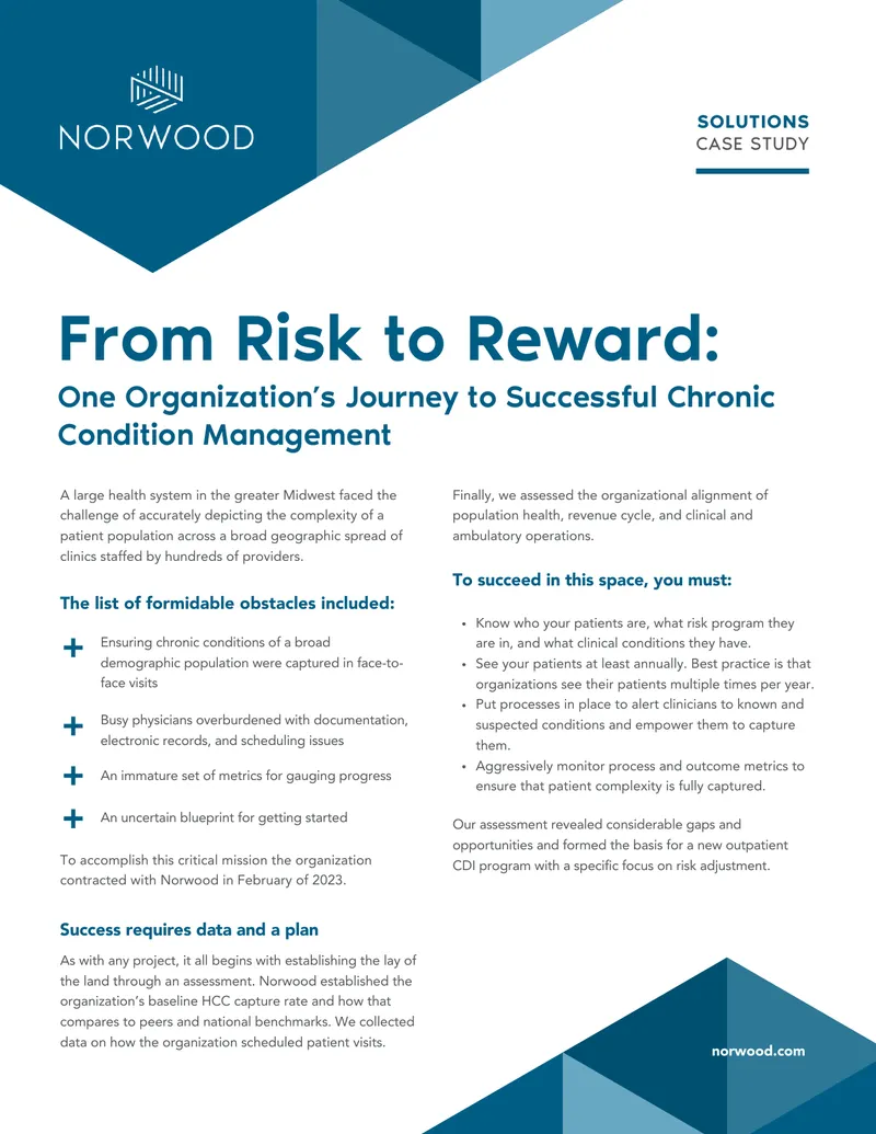 Chronic Condition Management Case Study
