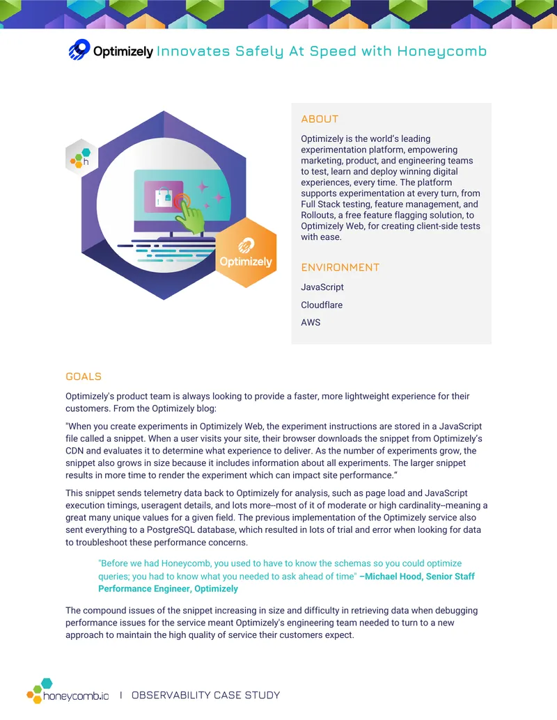 Observability Case Study on Honeycomb Implementation