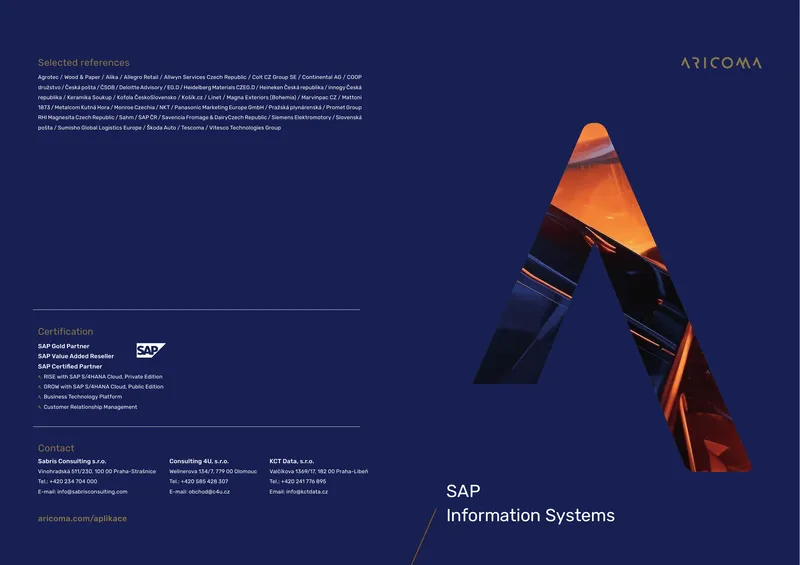 SAP Information Systems Service Overview