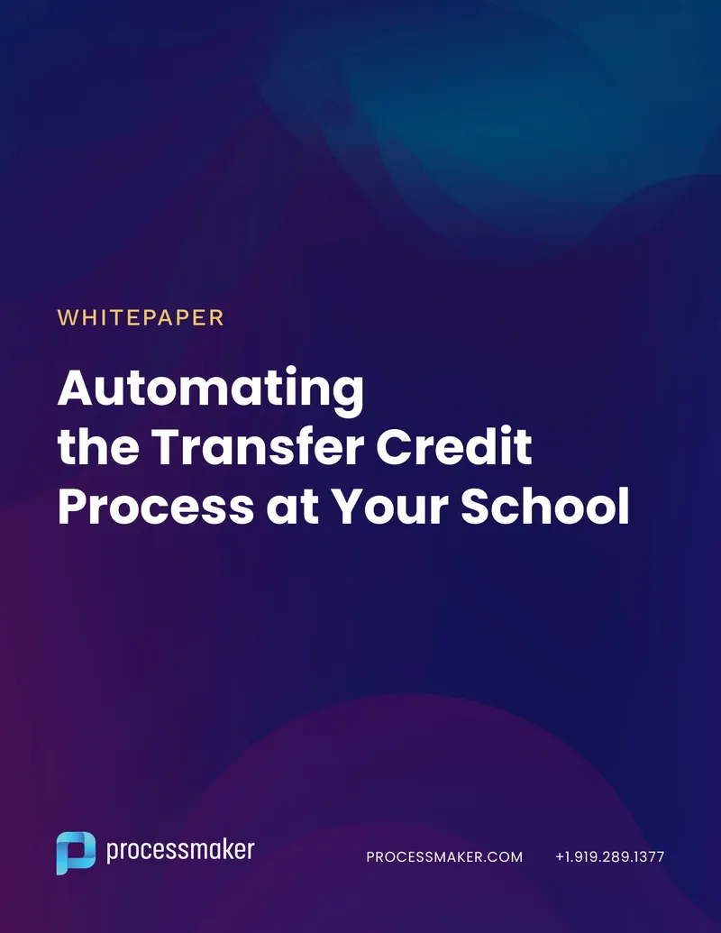 Automating the Transfer Credit Process at Your School