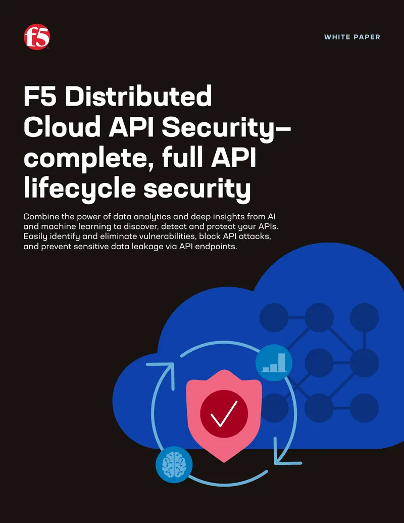 F5 Distributed Cloud API Security Lifecycle Overview