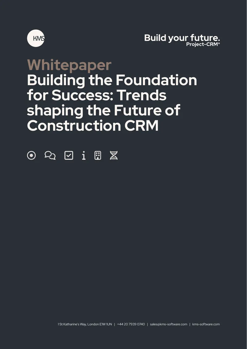 Trends Shaping the Future of Construction CRM