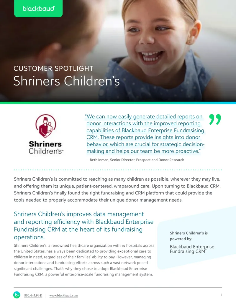 Enhancing Donor Management with Blackbaud CRM