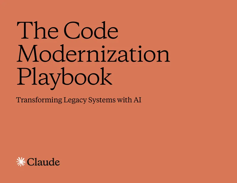 Code Modernization Playbook for Legacy Systems