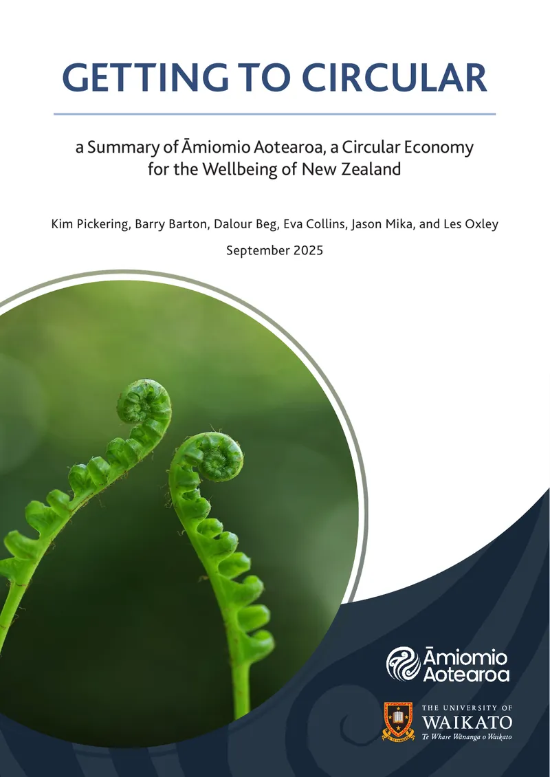 Āmiomio Aotearoa Circular Economy Framework