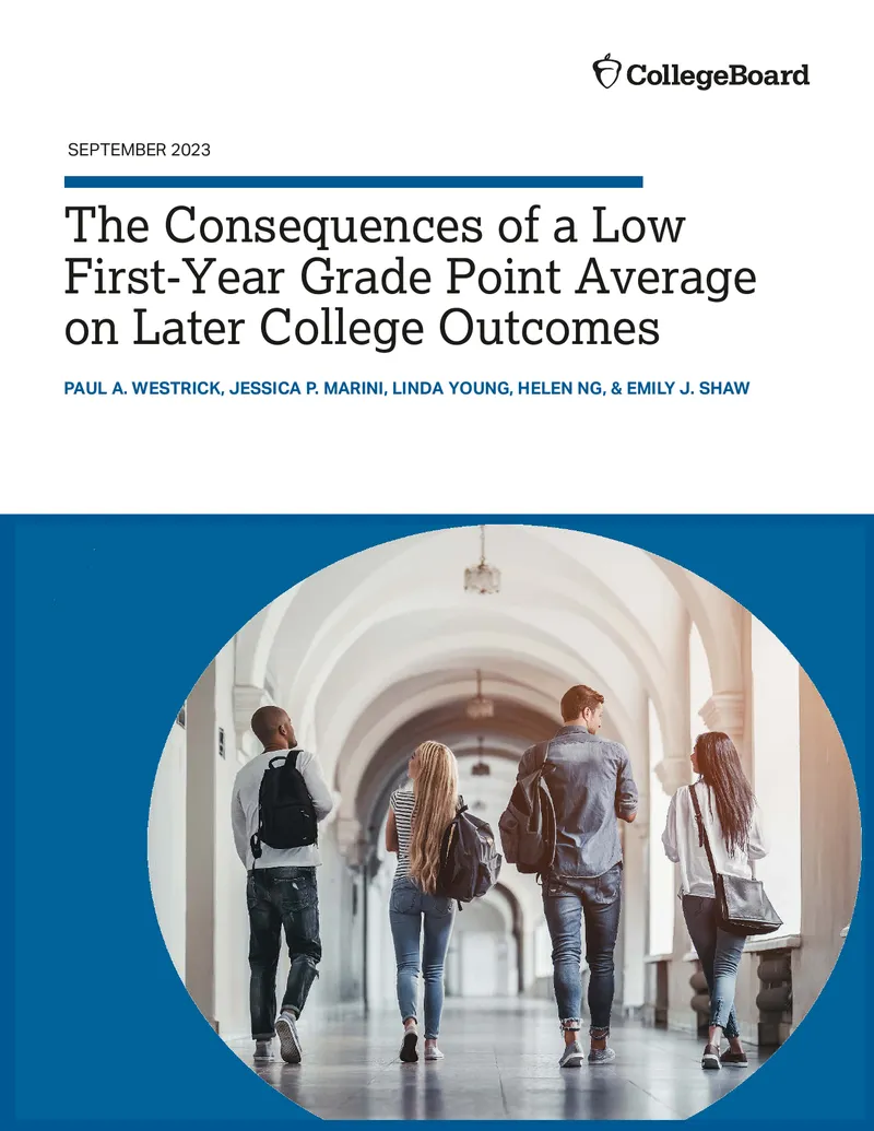 Consequences of Low First-Year GPA on College Outcomes