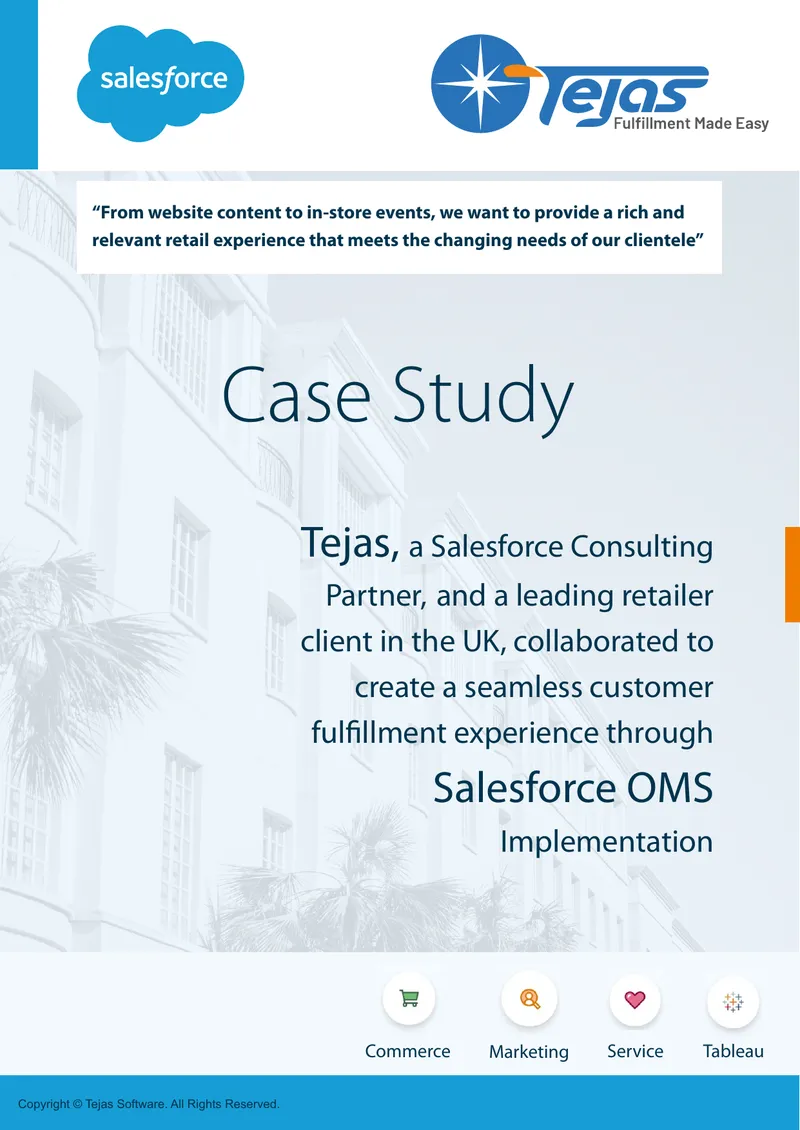 Salesforce OMS Implementation Case Study