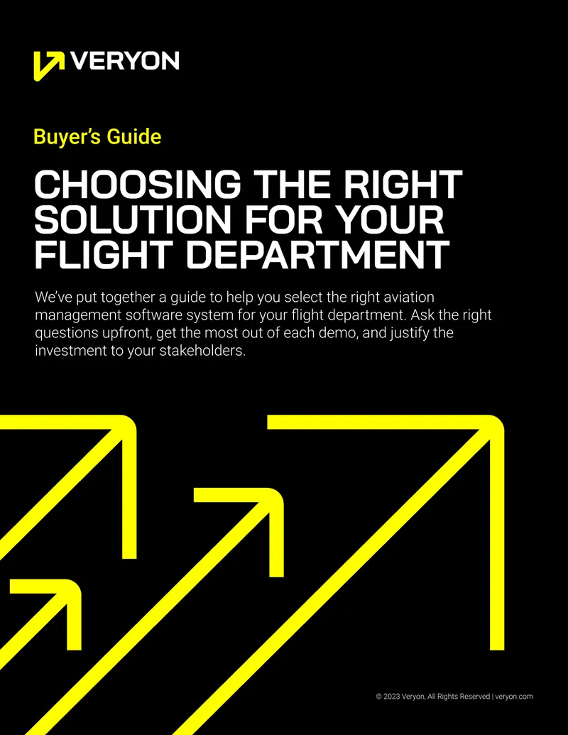 Aviation Management Software Selection Guide