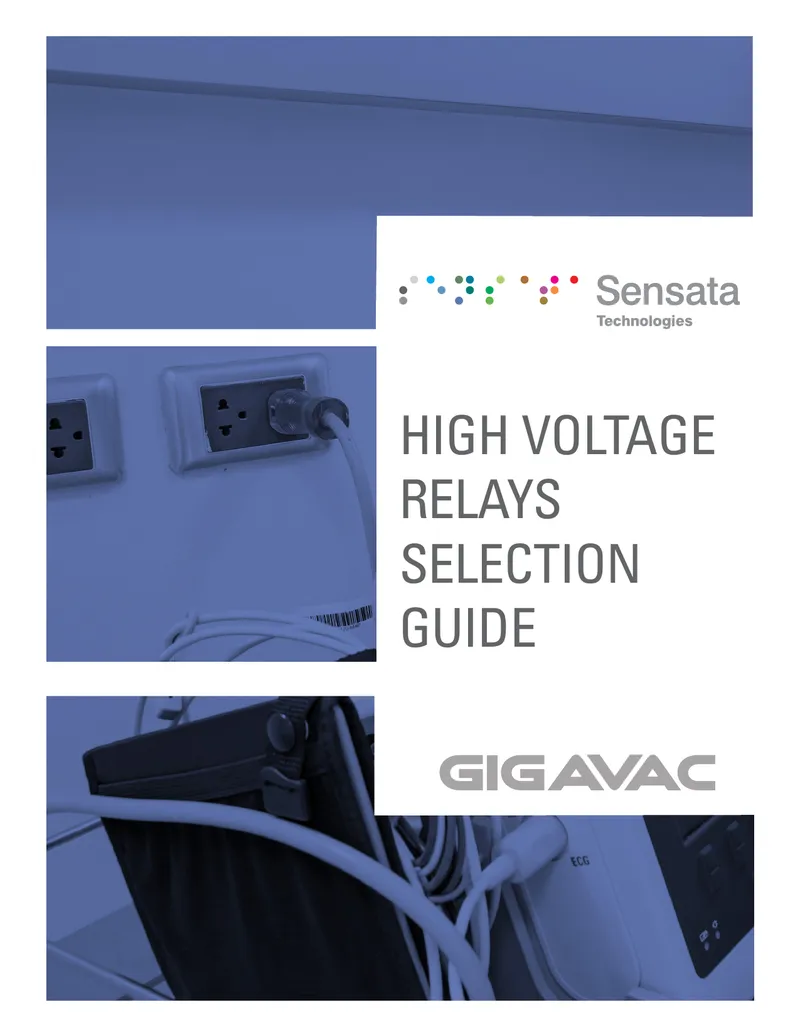 High Voltage Relays Selection Guide
