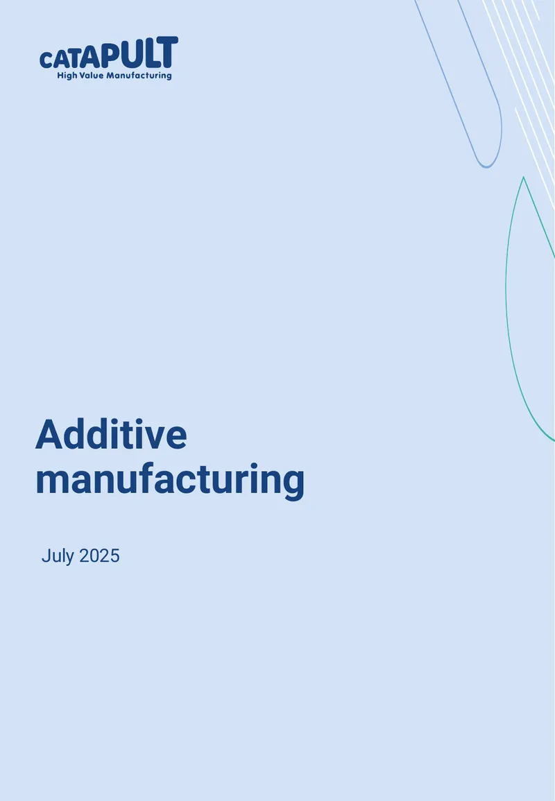 Additive Manufacturing Roadmap and Industry Challenges