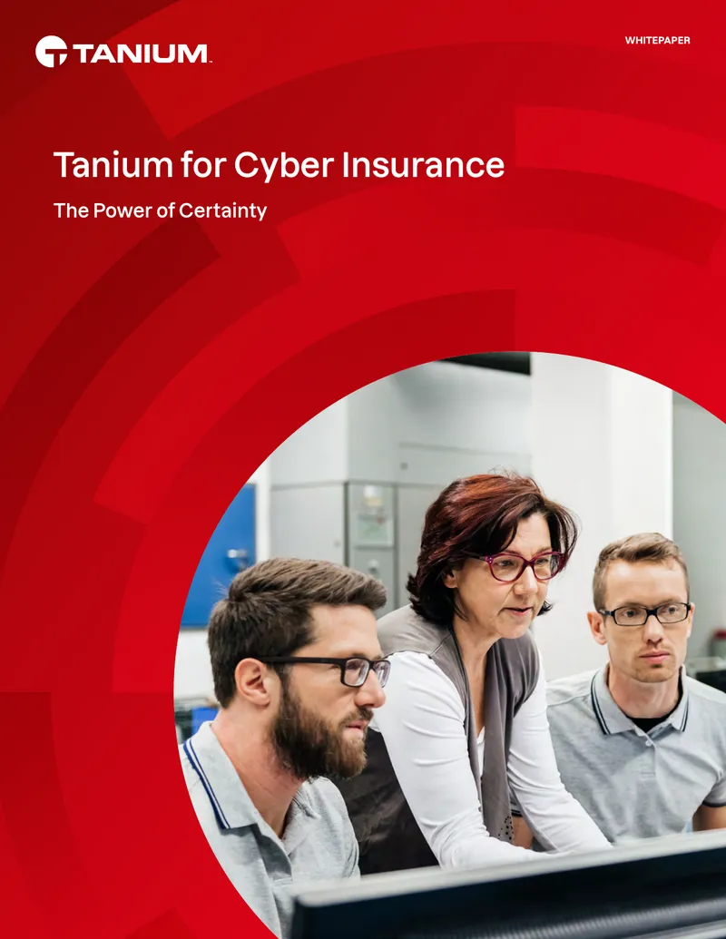 Tanium for Cyber Insurance Whitepaper