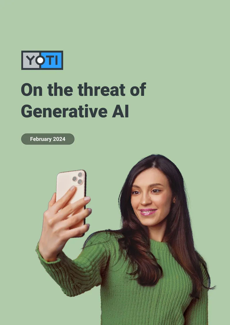 Yoti Strategy for Detecting Generative AI Threats
