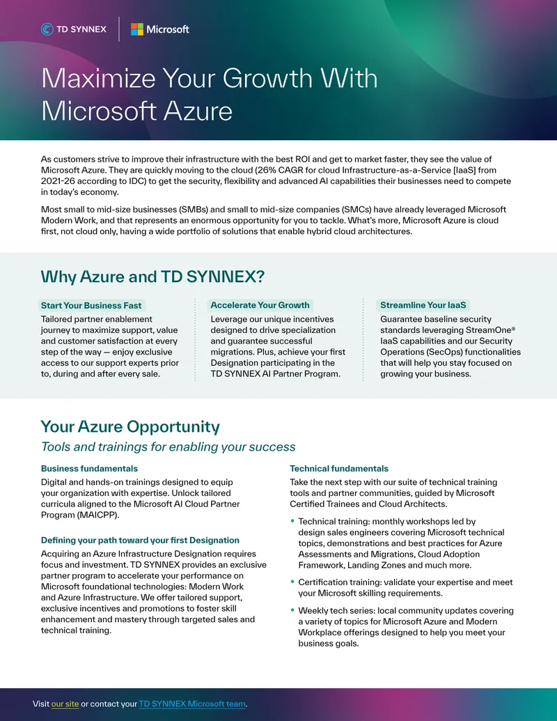 Microsoft Azure Partner Enablement Guide