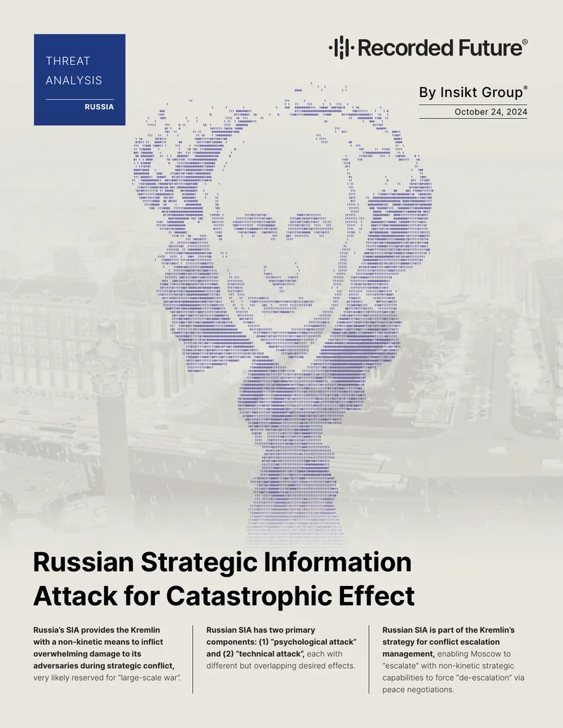 Russian Strategic Information Attack Framework