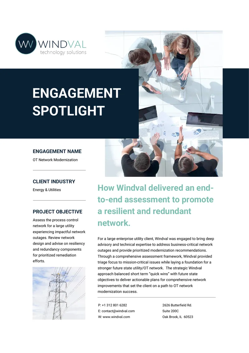 OT Network Modernization Assessment Report
