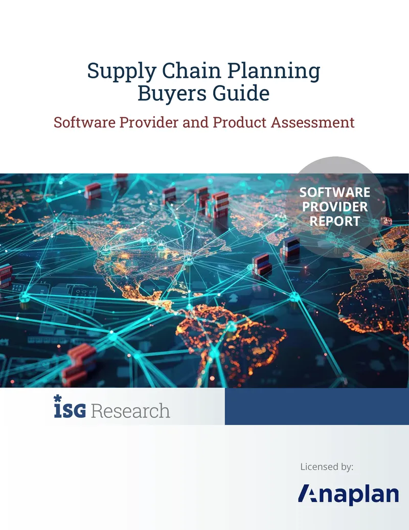 Supply Chain Planning Buyers Guide