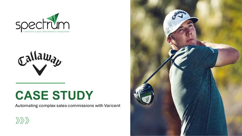Automating Sales Commissions with Varicent