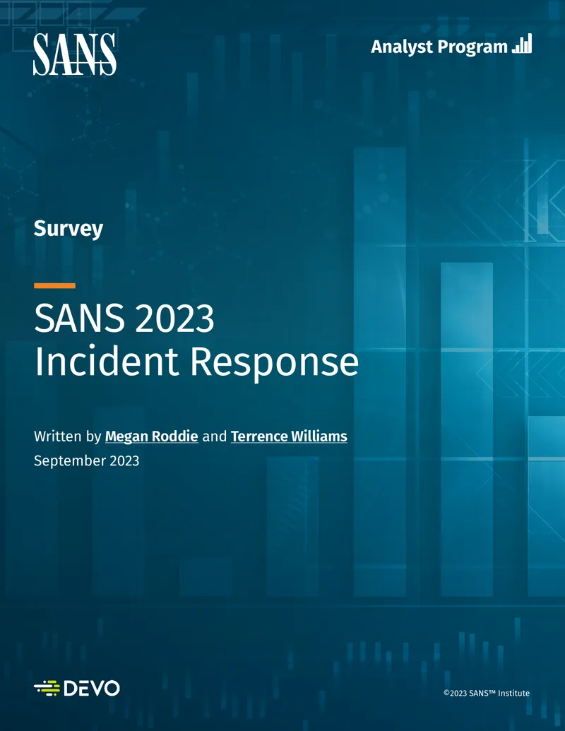 SANS 2023 Incident Response Survey Results
