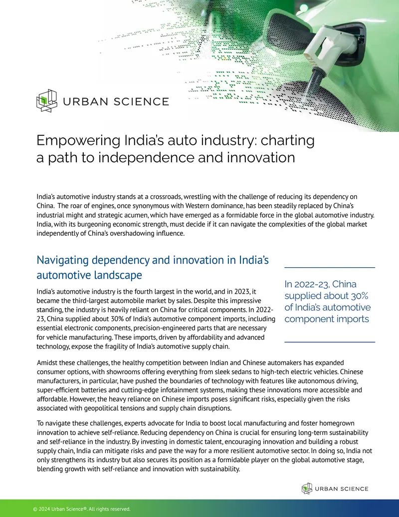Navigating India's Automotive Industry Challenges