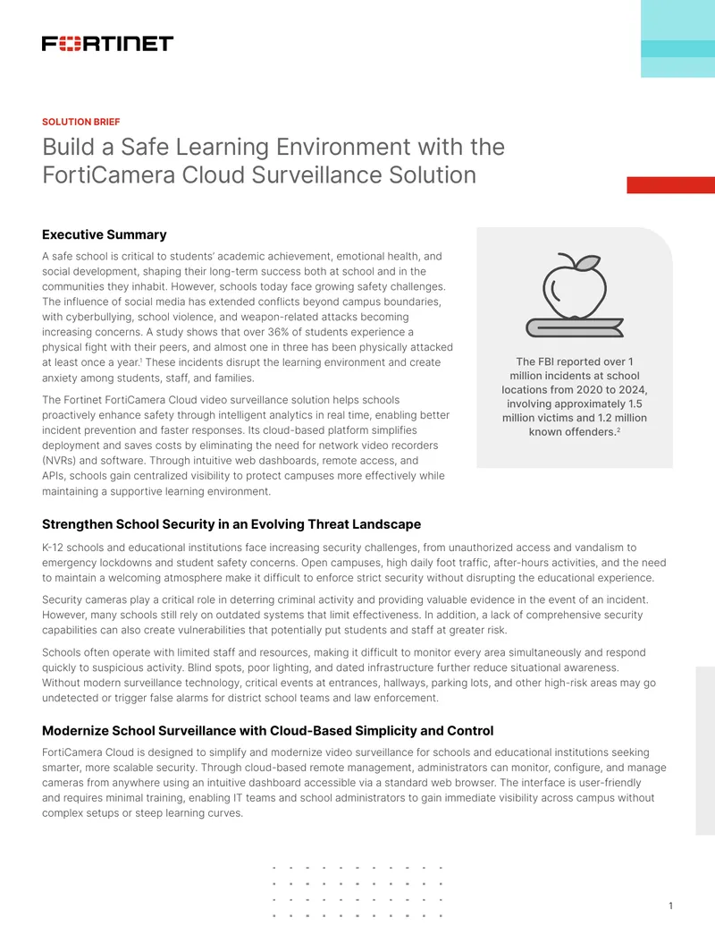 Enhancing School Safety with Cloud Surveillance Solutions