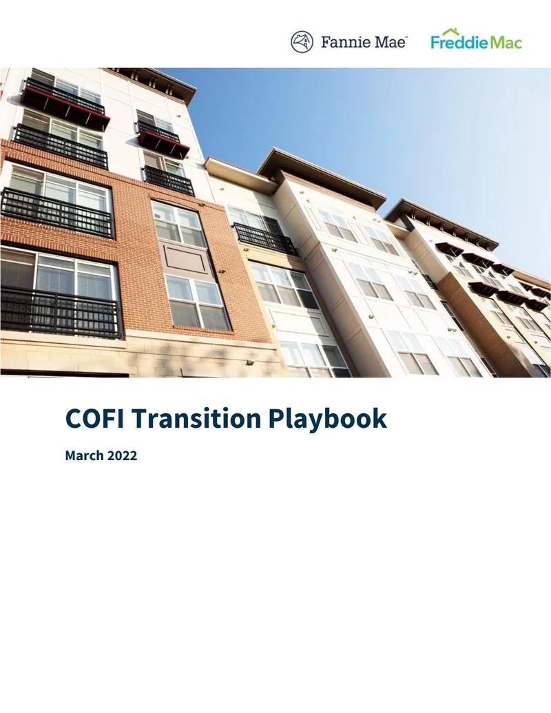 COFI Transition Playbook for Adjustable-Rate Mortgages