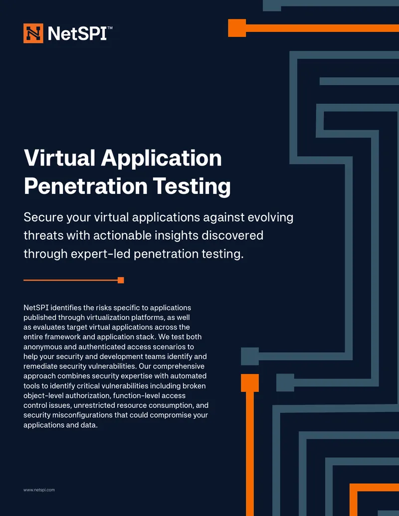 Virtual Application Penetration Testing Overview