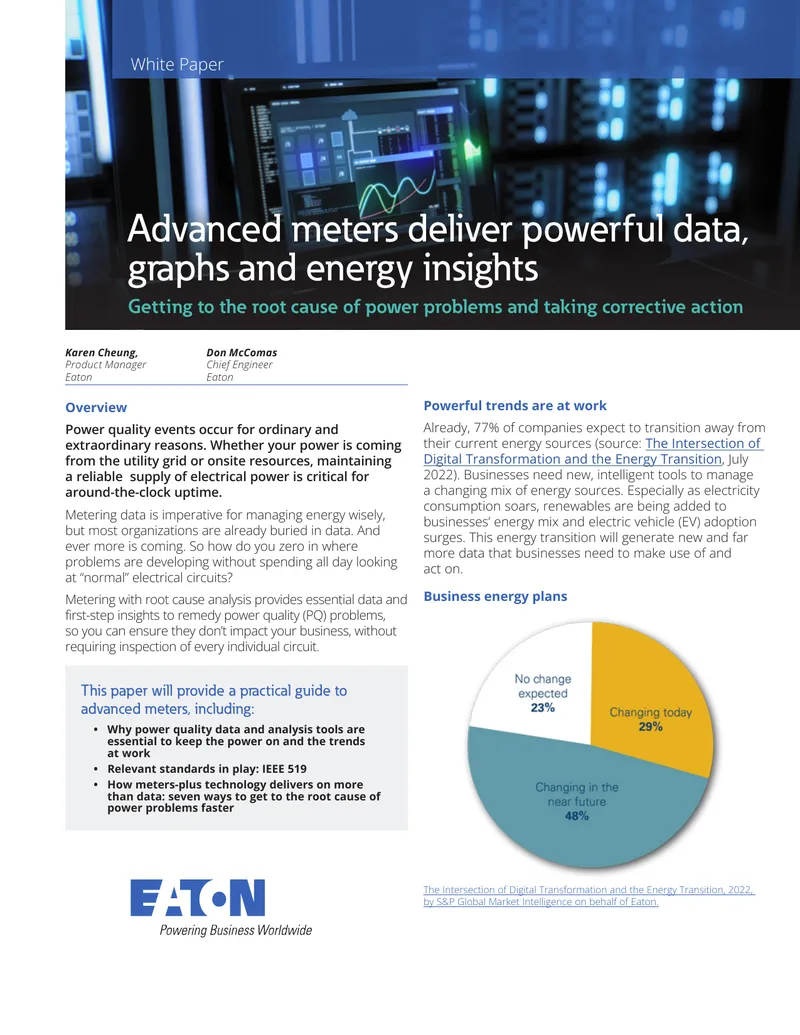Advanced Metering and Power Quality Analysis Guide