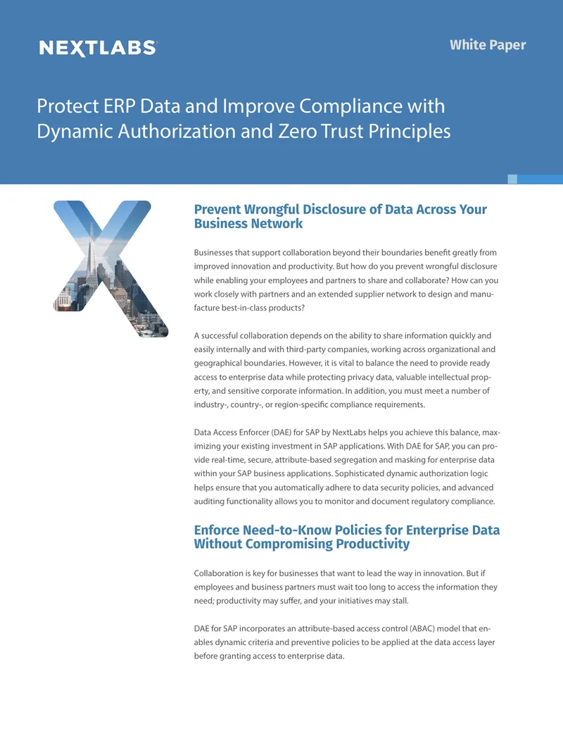 Preventing Wrongful Disclosure of Data in Business Networks