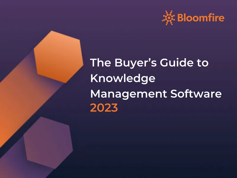 Buyer’s Guide to Knowledge Management Software
