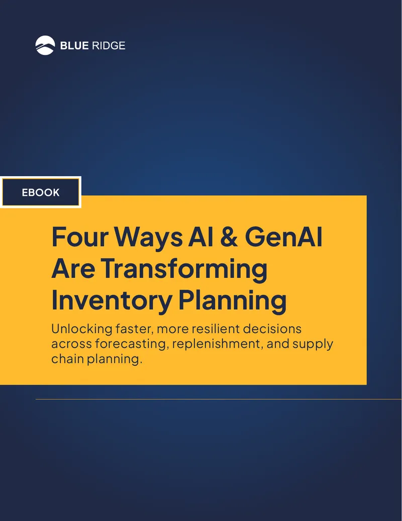 AI and GenAI Transforming Inventory Planning