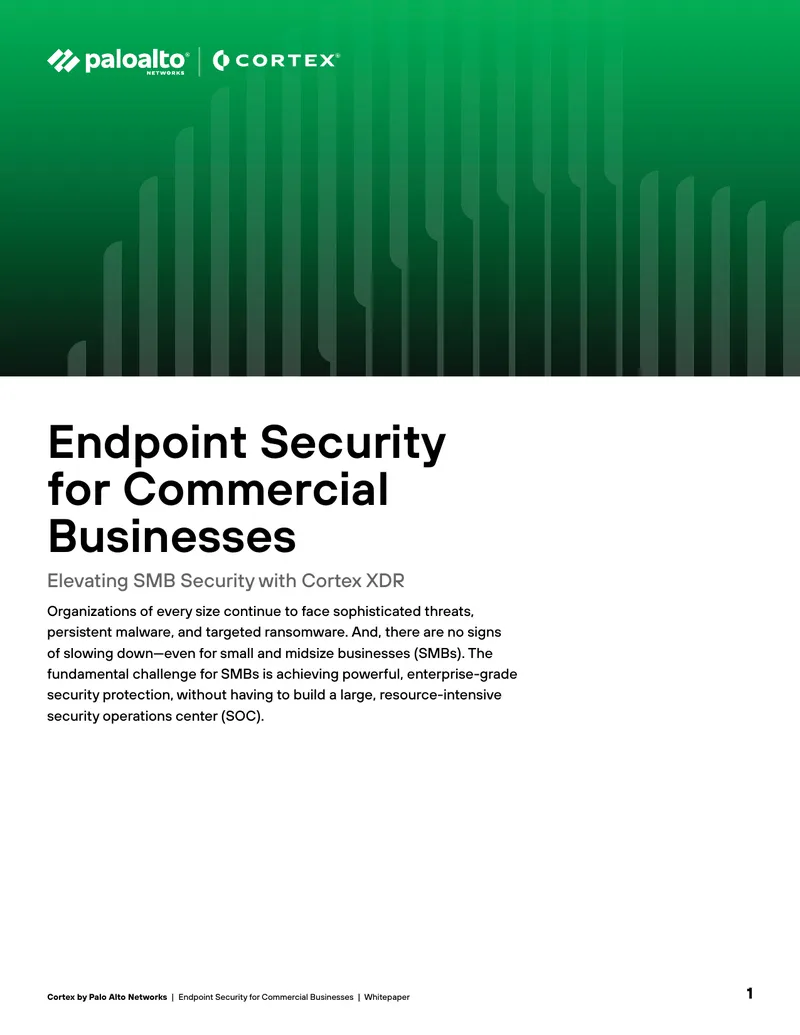 Endpoint Security Solutions for Small and Midsize Businesses