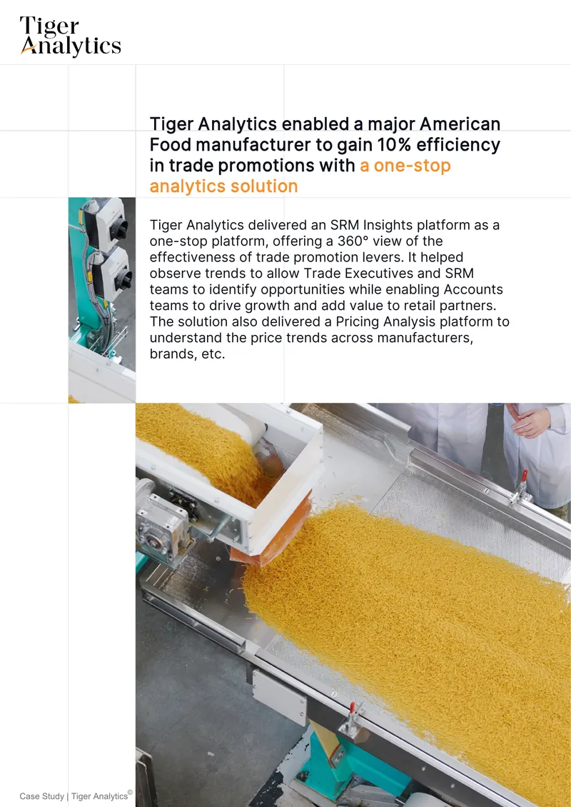 Trade Promotion Efficiency Improvement Case Study