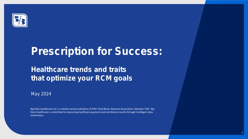 Healthcare Trends for Optimizing Revenue Cycle Management