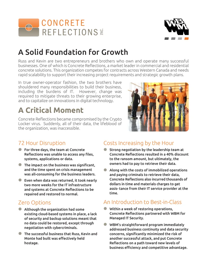 Cybersecurity and IT Transformation Case Study